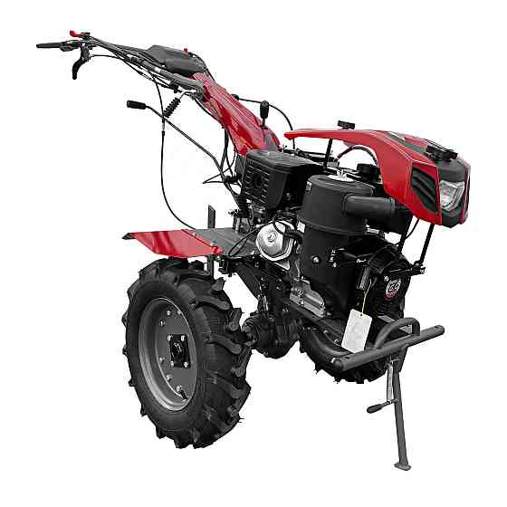 Мотоблок WEIMA DELUXE WM1100FE - 6 Diff с капотом и фарой (бензин 16 л.с.,эл.старт., КПП 4+2 скор, 5,00-12) Харьков