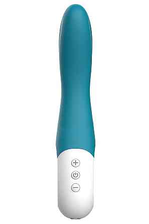 Вібратор точки G Liebe Bend It Rechargeable Ocean Blue, 10 режимів, дуже потужний, гнучкий стовбур Sex Aura Київ