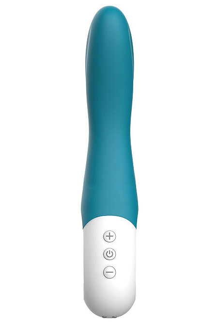 Вібратор точки G Liebe Bend It Rechargeable Ocean Blue, 10 режимів, дуже потужний, гнучкий стовбур Sex Aura Київ - фото 3