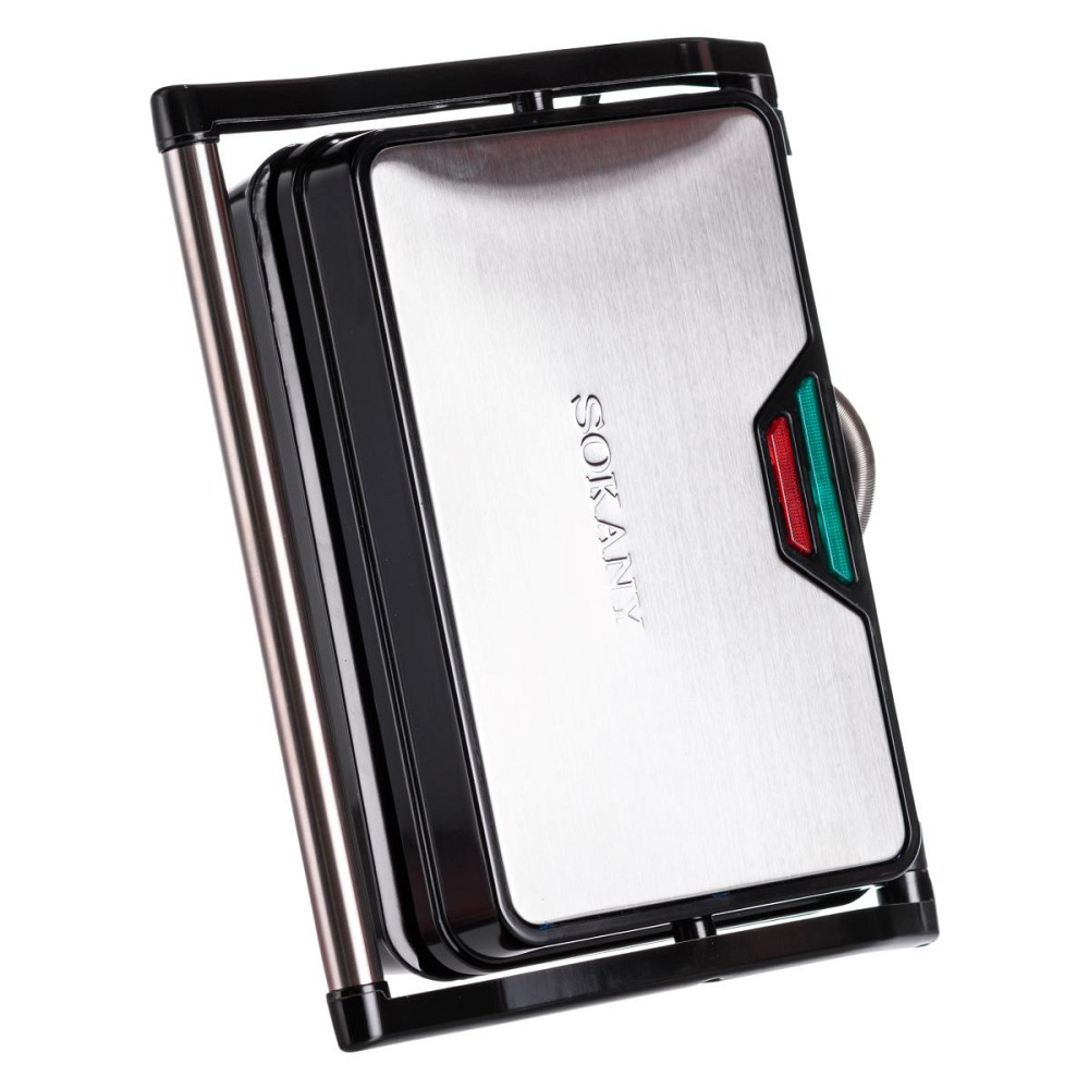 Sokany Електрогриль притискний з антипригарним покриттям 850 Вт Sokany SK-223 Коломия - фото 8