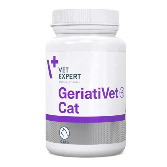 Добавка для старіючих котів  від 8 років VetExpert GeriatiVet Cat (ВетЕксперт ГератіВет Кет) Запоріжжя