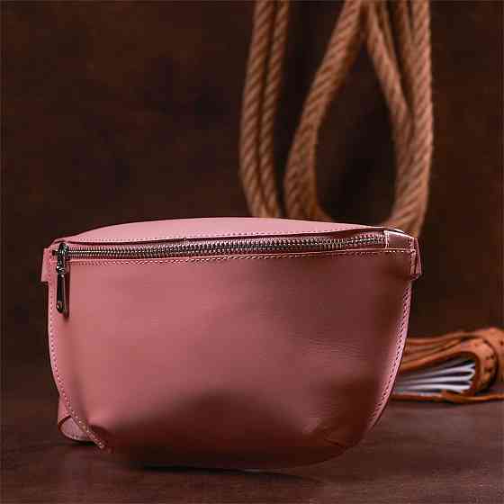 Практична жіноча бананка Shvigel 16385 Рожевий Київ