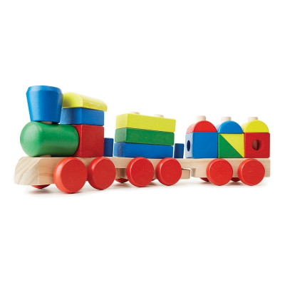 Розвиваюча іграшка Melissa&amp;Doug Поезд из кубиков (MD572) Вінниця - фото 5