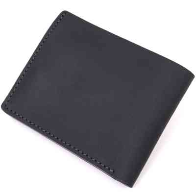 Портмоне Grande Pelle Кожаное Черное (16733) Винница