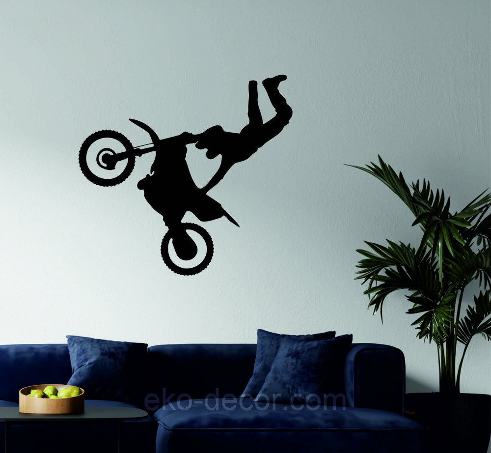 Декоративне настінне Панно «Мотофрістайл», Декор на стіну Київ - фото 2