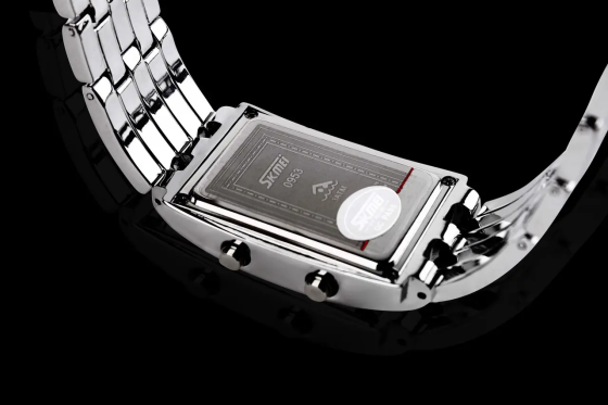 Унікальний чоловічий годинник Skmei 0953 (Сріблястий) Київ