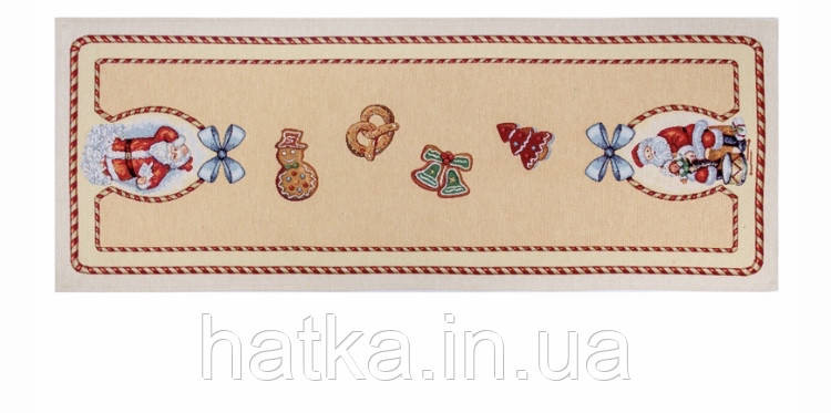 РАННЕР НОВОГОДНИЙ ГОБЕЛЕНОВЫЙ 