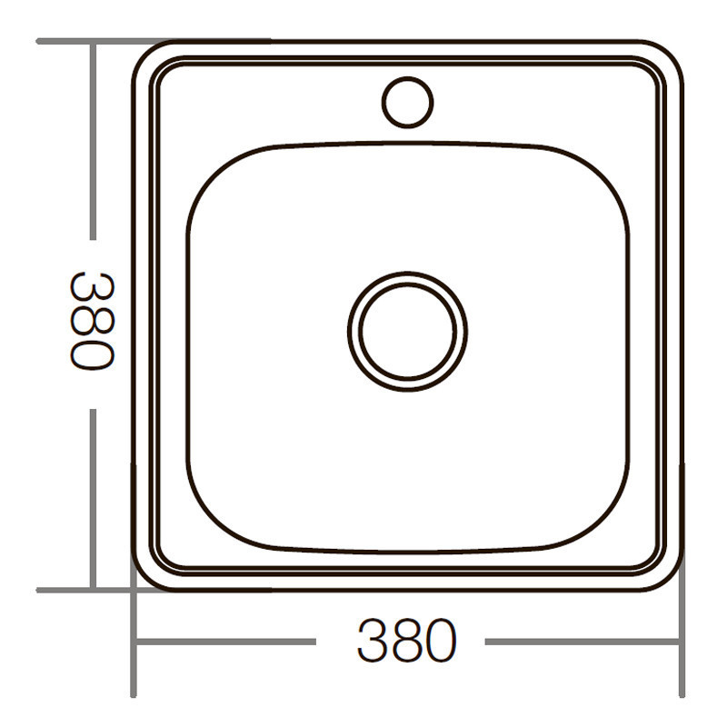 Мийка Zerix Z3838-06-160MD (micro decor) (ZM5574) ( 29379 ) Харьков - изображение 2