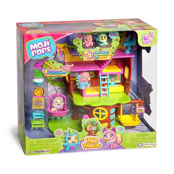 Ігровий набір Moji Pops – Будиночок на дереві Днепр