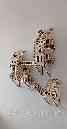 Настінна об'ємна композиція 65 см для декору приміщень. Ірпінь