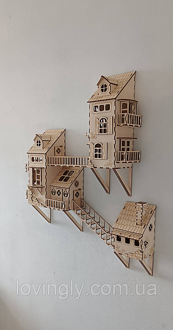 Настінна об'ємна композиція 65 см для декору приміщень. Ірпінь - фото 4