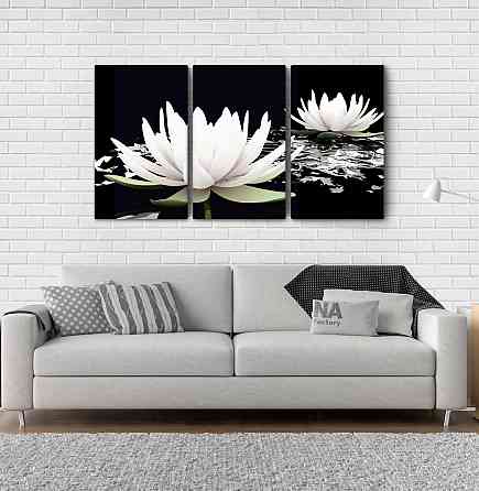 Модульна картина Квіти Лілія Art-8_3А Київ