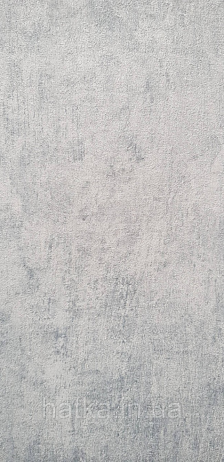 Обои виниловые на флизелине A.S.Creation UNITA 1.06x10 под штукатурку серые с бирюзовым Киев - изображение 2