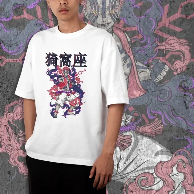 Футболка для подростка мальчика с принтом Клинок, рассекающий демонов Аказа 2 WE Размер 160 Anime10420 Днепр - изображение 3