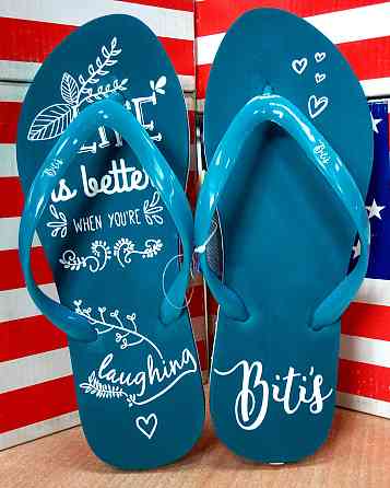 Женские шлепанцы-вьетнамки Bitis,надпись.p.36(23.5см) Киев