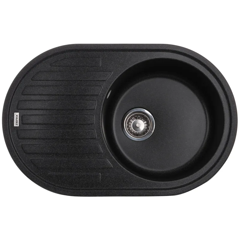 Мийка кухонна Zerix ZS-7750R-13 Графитная   ( ZX4561 ) 33314 Харків - фото 1