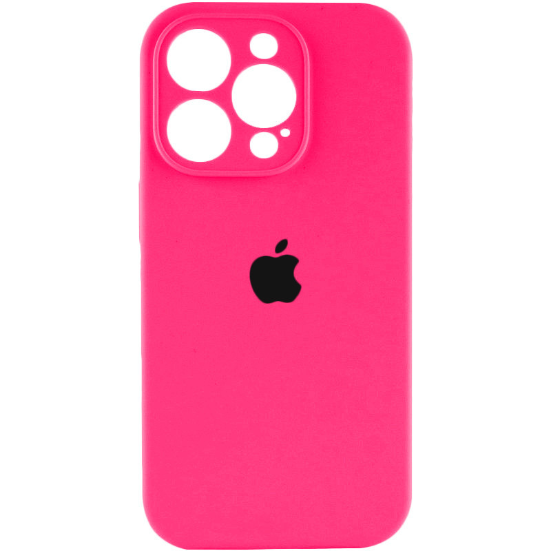 Чохол для смартфона Silicone Full Case AA Camera Protect for Apple iPhone 15 Pro 23,Shiny Pink Київ - фото 1
