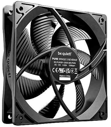 Вентилятор be quiet! Pure Wings 3 120mm PWM Reverse 3-Pack Black (BL137) ( 22123 ) Харьков