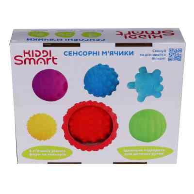 Развивающая игрушка Kiddi Smart Сенсорные мячики (4434-KS) Винница