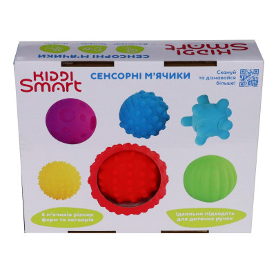 Развивающая игрушка Kiddi Smart Сенсорные мячики (4434-KS) Винница - изображение 6