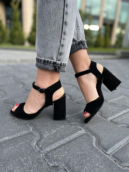 Nivelle Босоніжки жіночі NIVELLE 1897/9510-9544 чорні (літо, замша натуральна) (3709) Коломия - фото 7