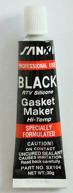 Силиконовый герметик (жидкая прокладка) SANOI (полный аналог ABRO) 25 грамм (носик в комплекте) (КРАСНЫЙ) Павлоград - изображение 2