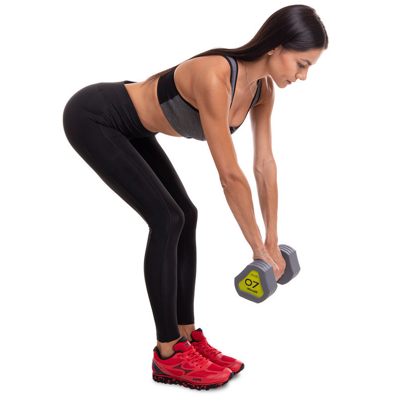 Гантель 7 кг покрытие TPU Zelart-2678-7 Киев - изображение 5