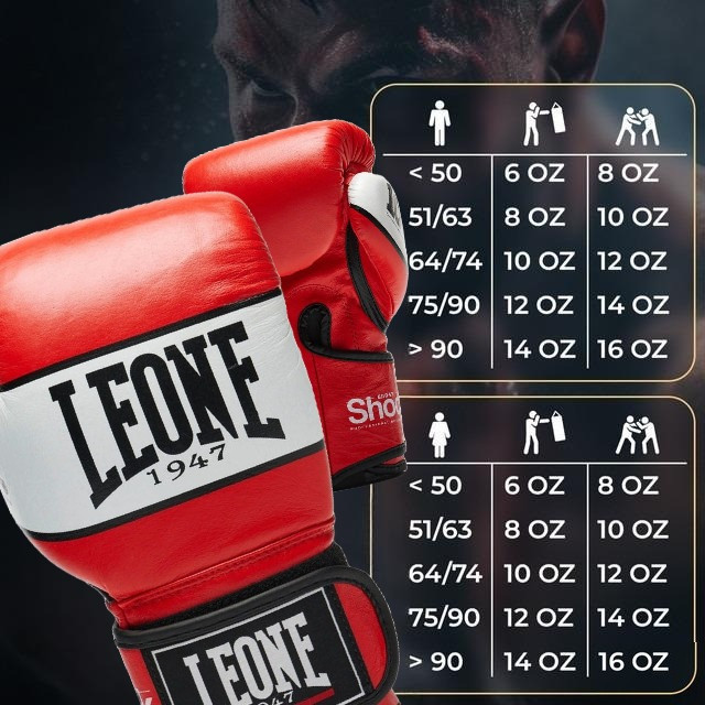 Боксерські рукавиці Leone GN047 SHOCK Red 12 унцій (бинти 4 м. в комплекті) Кам'янське - фото 10
