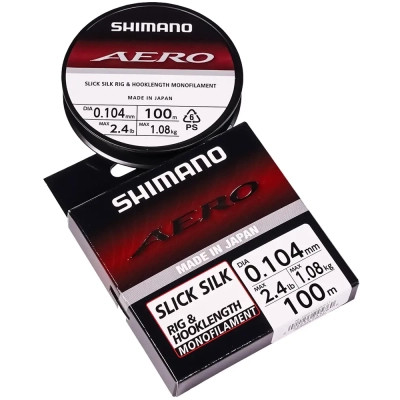Волосінь Shimano Aero Slick Silk Rig/Hooklength 100m 0.123mm 1.48kg (2266.58.50) Вінниця - фото 2