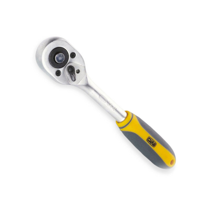 Тріска з квадратом 3/8" 24 зуби 200 мм CrV Мукачево - фото 1