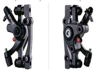 Суппорт тормозной   велосипедный   (F-16 см/R-14 см)   (L-BB8) Мукачево