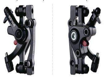 Суппорт тормозной   велосипедный   (F-16 см/R-14 см)   (L-BB8) Мукачево - изображение 1