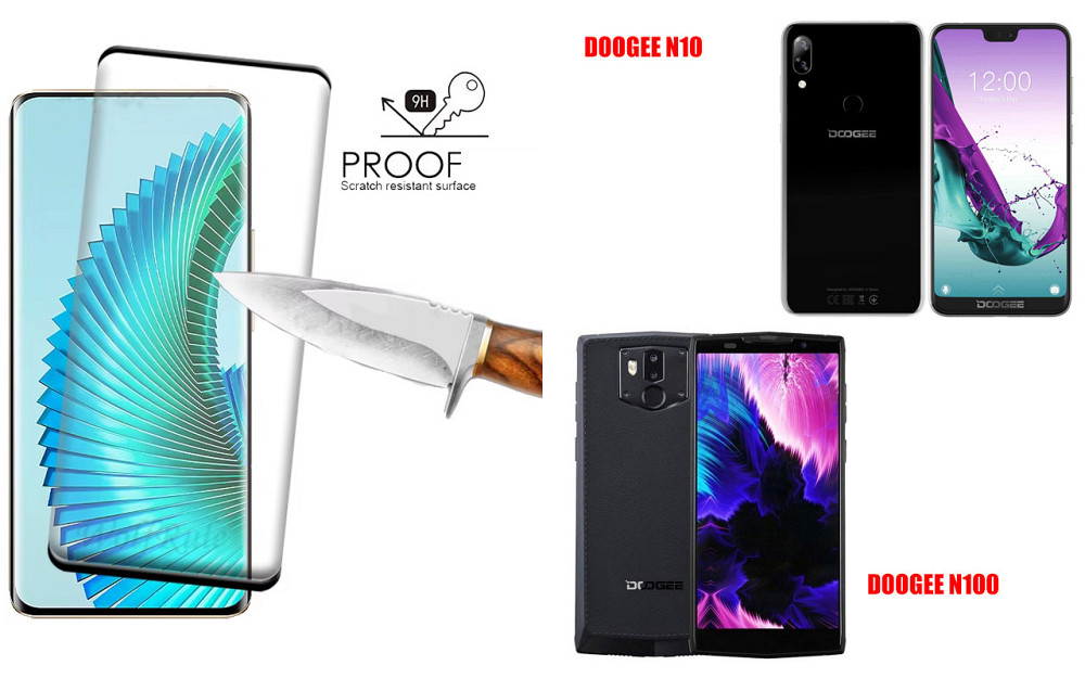 Защитное стекло HyperGlass Pro для DOOGEE N10, DOOGEE N100 – максимальная чувствительность и защита Киев - изображение 2