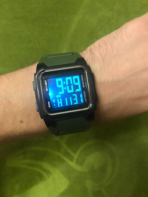 Електронний годинник WARRIOR Green Київ - фото 1