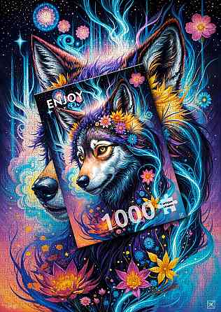 Пазл Портрет чарівного вовка - Magical Wolf Portrait (Enjoy-2164) Киев