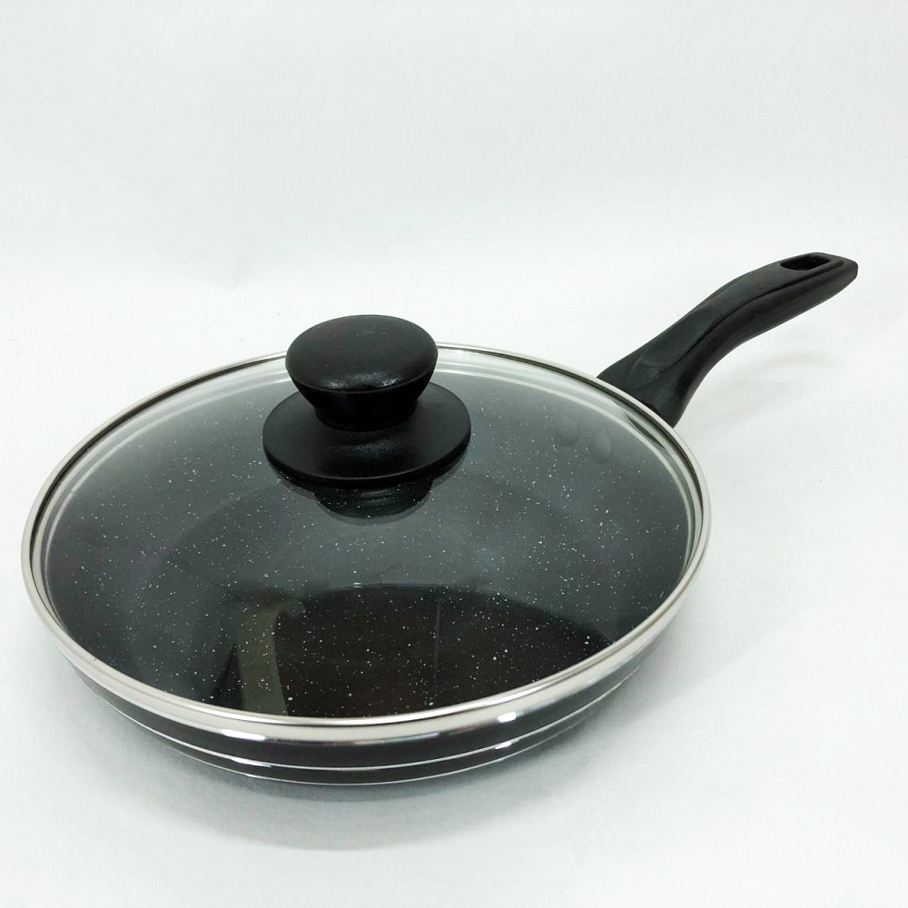 Сковорода гриль зручна UNIQUE UN-5162 20 см, Сковорода для любителів готувати, Сковороди для індукції QT-36 Львів - фото 4