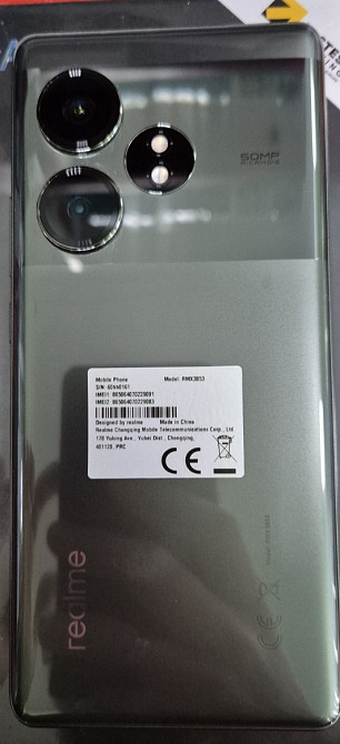 Телефон Realme GT 6T 8/256Gb. Razor Green. Киев - изображение 4