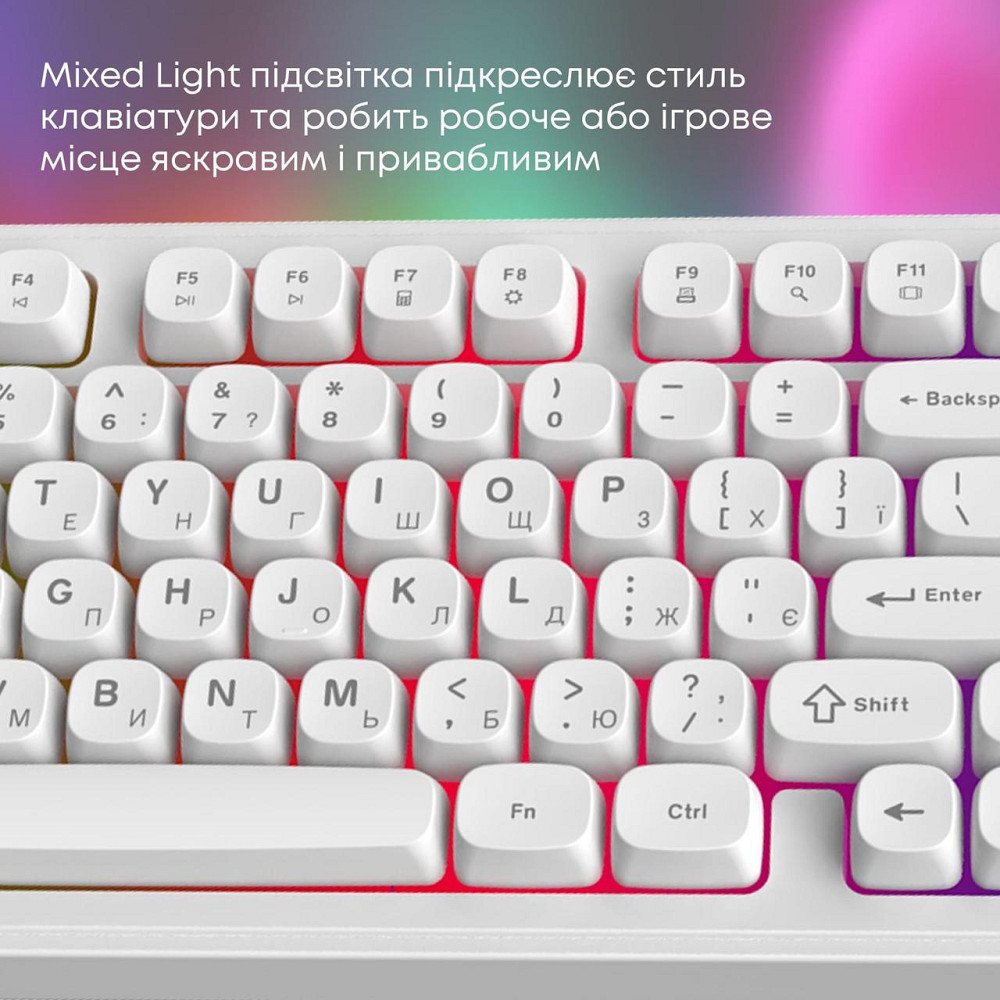 Клавіатура Ajazz AF98 Black USB-C White (AF98-W) ( 24942 ) Харьков - изображение 10