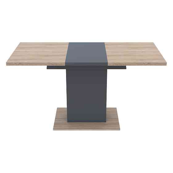 Столовый стол Doros Бостон 150х70х79 см Дуб cонома/Графит (DRS-011337) Львов