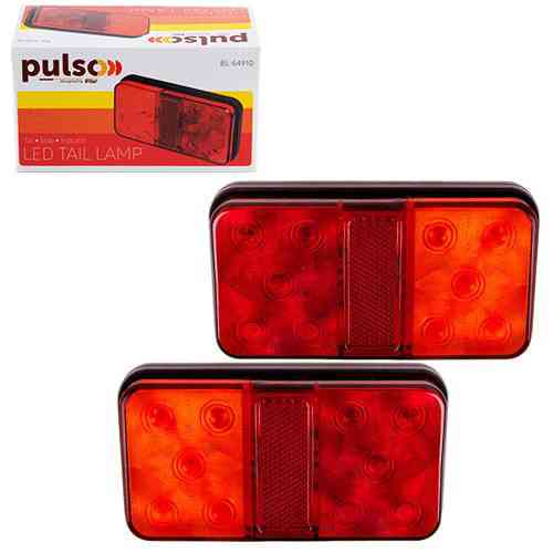 Задній ліхтар BL-64910 10 LED 12-24V 150x80x30мм набір 2 шт Харків