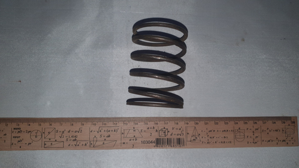 Пружина стиснення 51х67х3.5 мм. СССР. Харків - фото 2