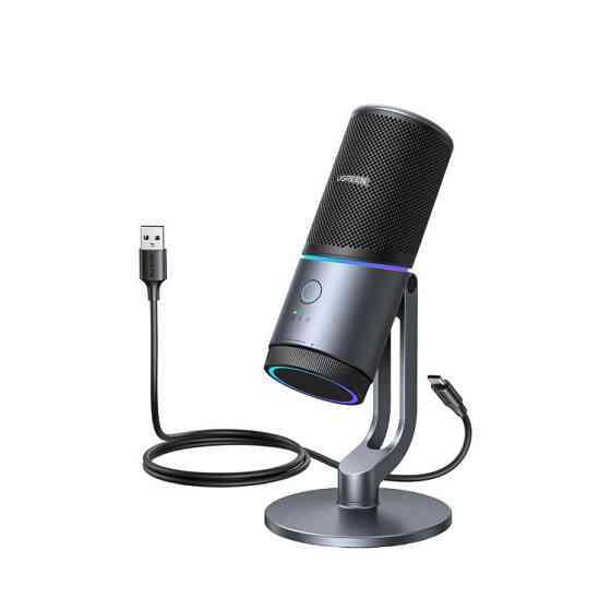 Мікрофон UGREEN CM769 Desktop USB Microphone RGB 24-bit 96kHz ANS Одеса