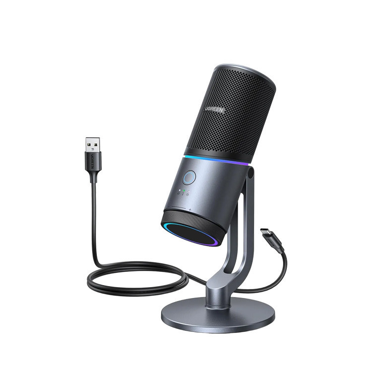 Мікрофон UGREEN CM769 Desktop USB Microphone RGB 24-bit 96kHz ANS Одеса - фото 1