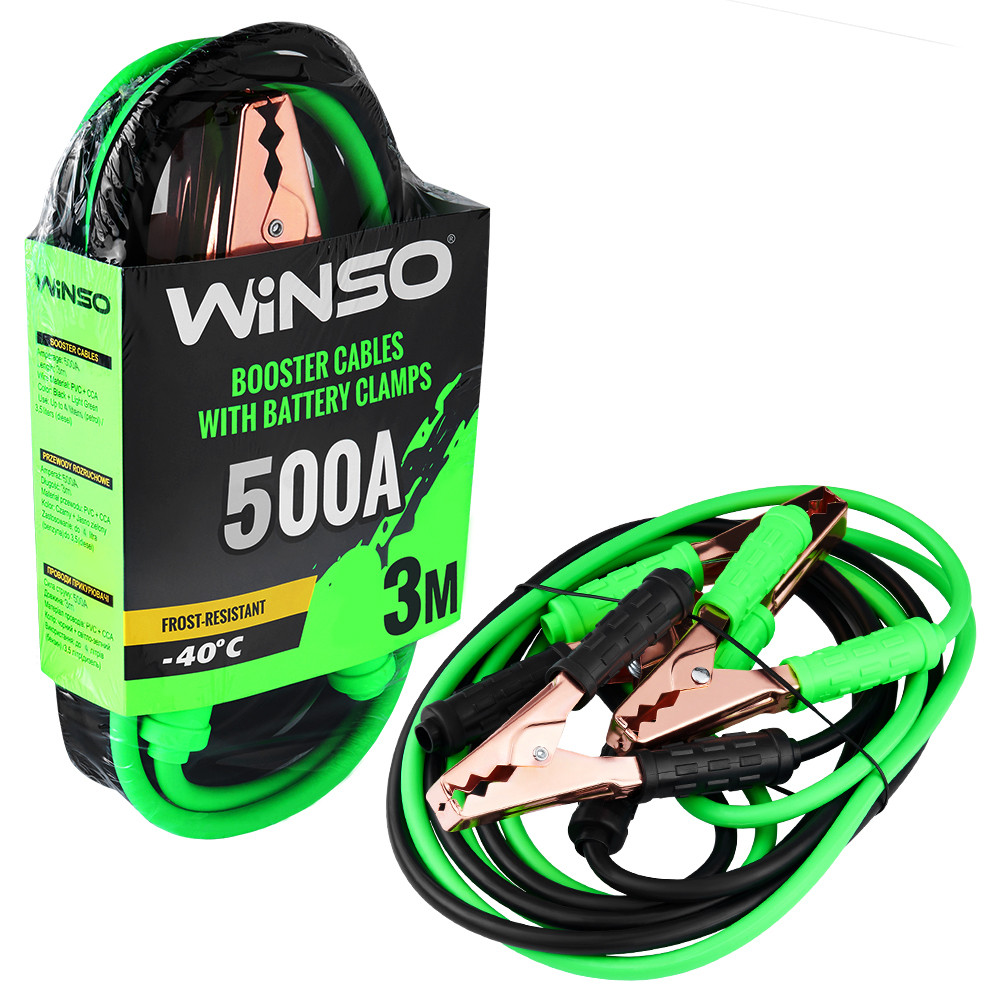 Провода-прикурювачі Winso 500А, 3м 138500 Львів - фото 1