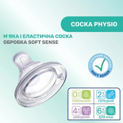 Пляшечка для годування Chicco Perfect 5 Love із силіконовою соскою 2+ міс. 240 мл Рожева (20223.11.40) Вінниця - фото 6