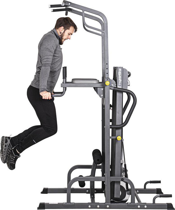 Беговая дорожка магнитная с турником InSPORTline Tongu Киев - изображение 2