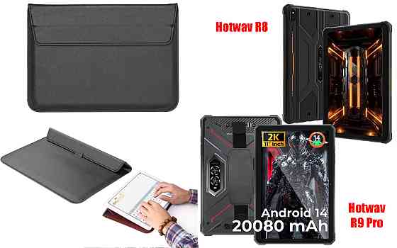Чохол-конверт VitoCase для Hotwav R8, Hotwav R9 Pro, з функцією підставки для планшета Чорний Київ