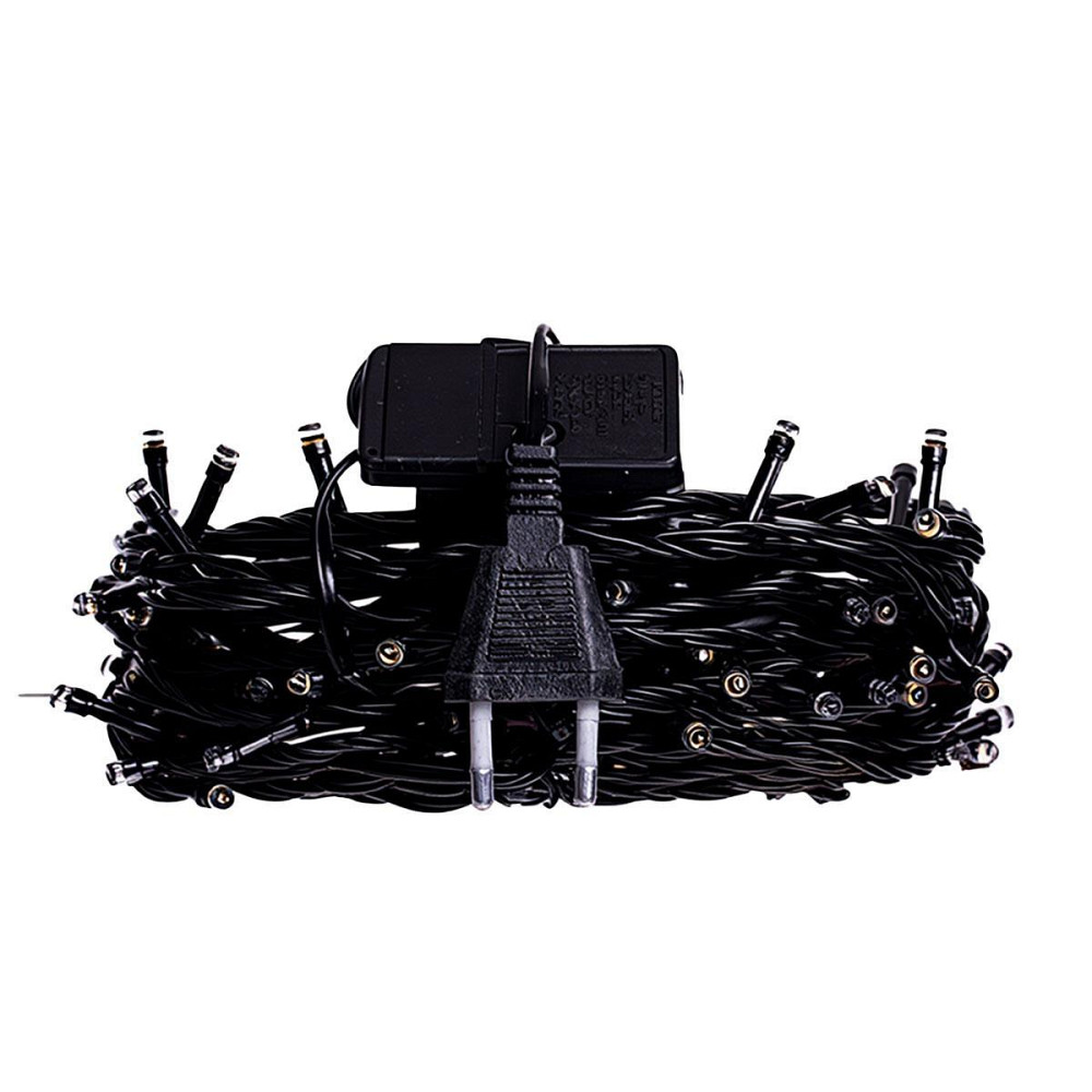 Гірлянда новорічна 22 м, 220 LED, жовтий світло Київ - фото 10