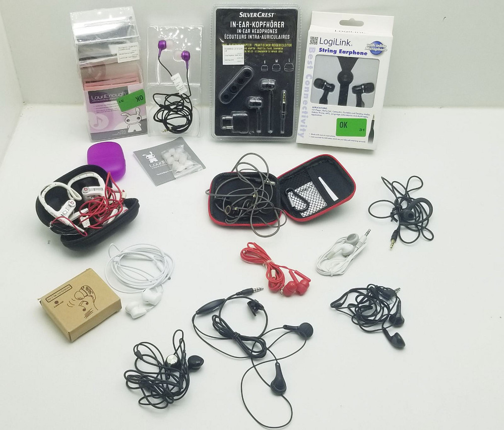 Маленькі провідні навушники аудіо 3,5 мм, micro usb Луцьк - фото 1