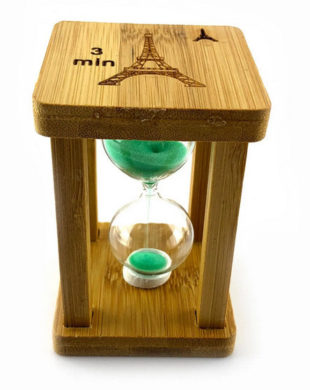 Пісочний годинник у дереві 3 хв. Київ - фото 1